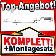 Auspuff für OPEL MERIVA B 1.4
