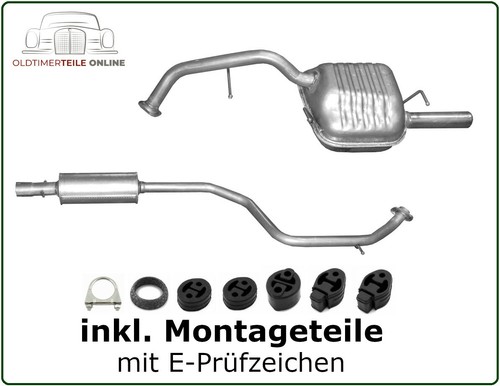Auspuff set für mazda - für, 5