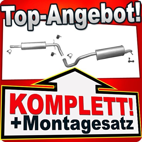 Auspuff für skoda rapid seat - skoda,