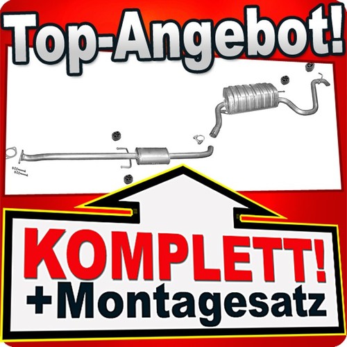 Auspuff für hyundai - auspuff,