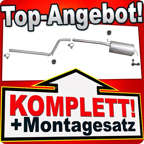 Auspuff für caddy iii 2 - für,