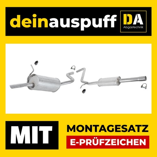 Auspuffanlage für dacia - auspuffanlage,