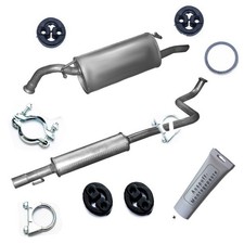 Auspuffanlage inklusive