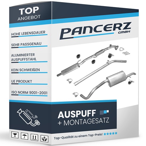Auspuffanlage für polo iv - auspuffanlage,