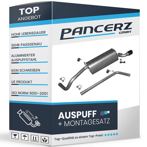 Auspuffanlage für polo - für, vw