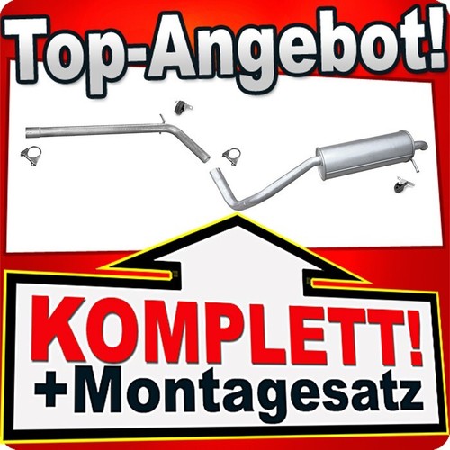 Auspuff für skoda fabia - skoda,