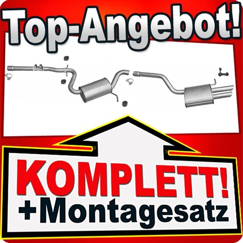 Auspuff für skoda octavia - auspuff,