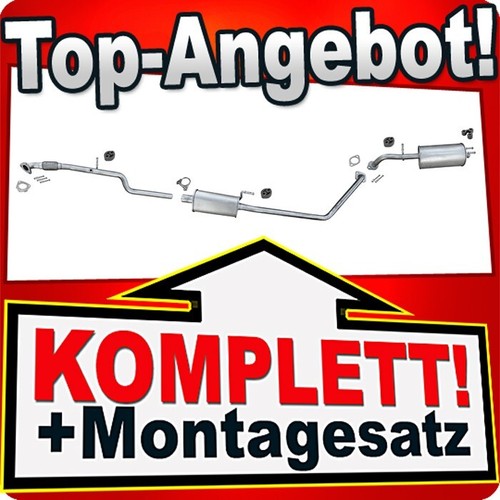 Auspuff rohr für opel karl - auspuff,