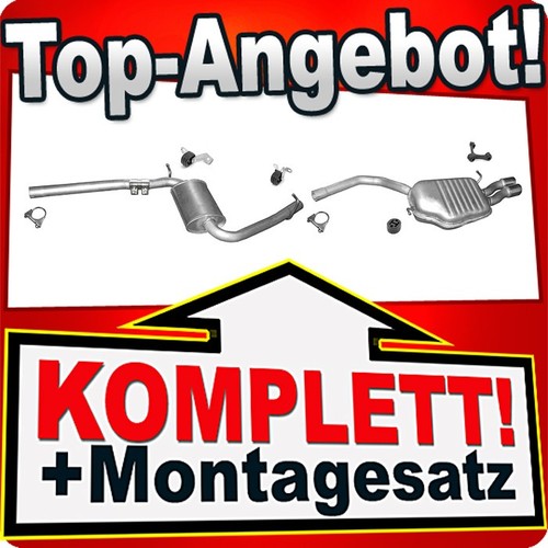 Auspuff für seat exeo - 1.8, tsi