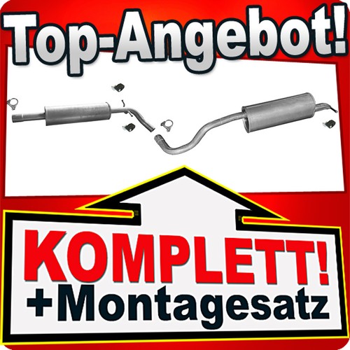 Auspuff für seat toledo - seat, iv