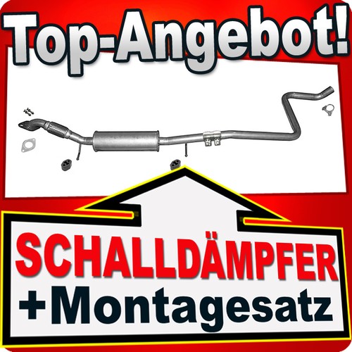 Mittelschalldämpfer für ford - mittelschalldämpfer,