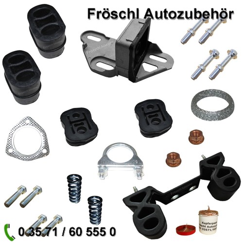 Auspuff anbausatz - 1x,