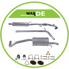 Auspuff VW Fox 5Z1 , 5Z3 1.2