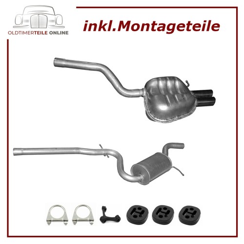 Auspuff set für skoda octavia - für,