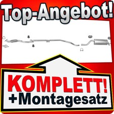 Auspuff für Opel Corsa D 1.2