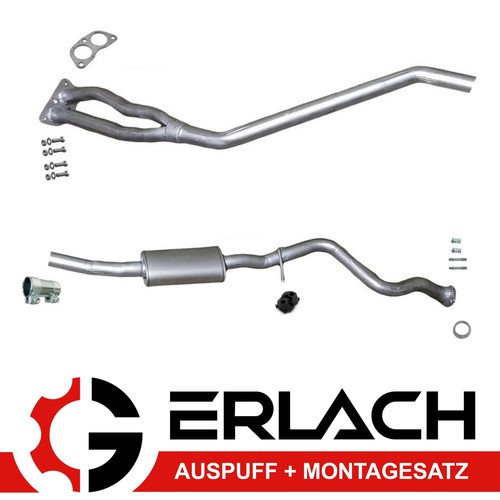 Mittelschalldämpfer mit
