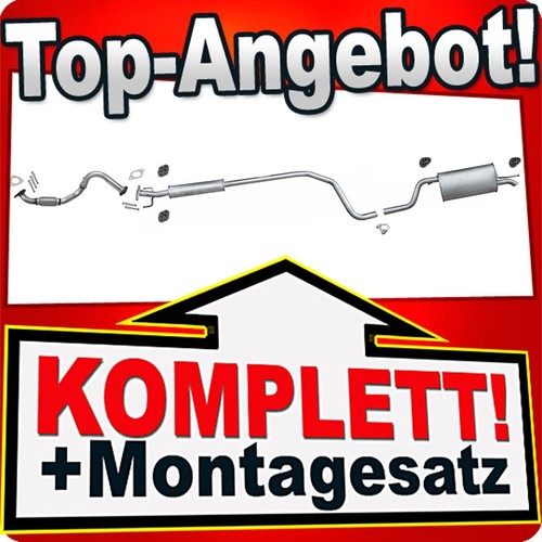 Auspuff für chevrolet - auspuff, aveo