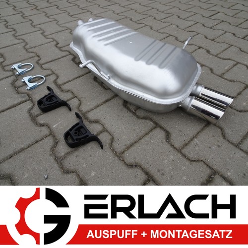 Auspuff für bmw 3er e46 - auspuff,