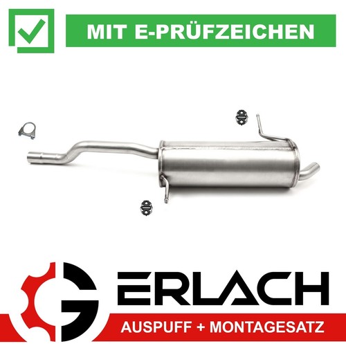 Endschalldämpfer für