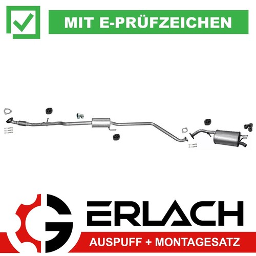 Auspuffanlage für opel karl - opel,