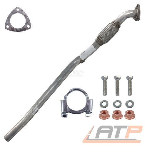 Abgasrohr hosenrohr vorne set - hosenrohr,