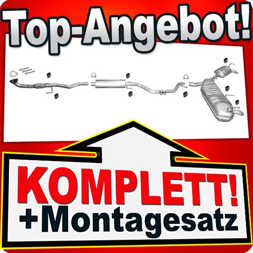 Auspuff für opel - für, 2.2